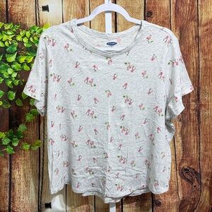 Old Navy Everywhere Flamingo Tee Size XXL